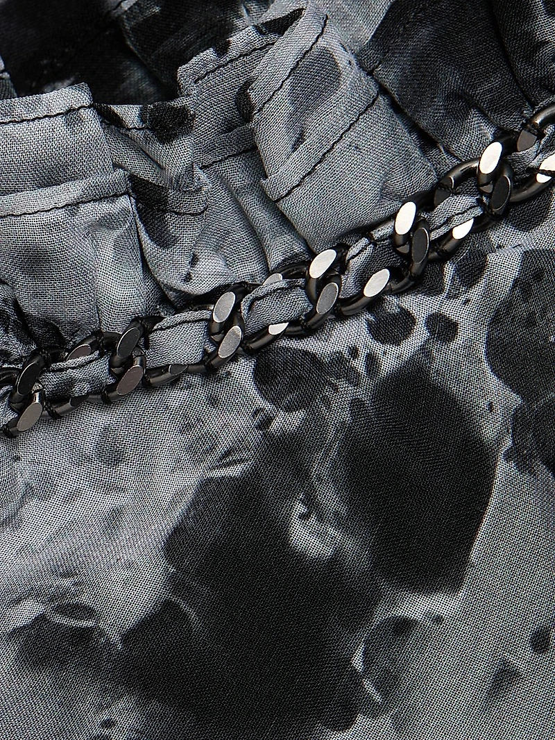 Judge Printed Midi-Dress