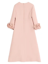 Crepe Couture Midi Dress