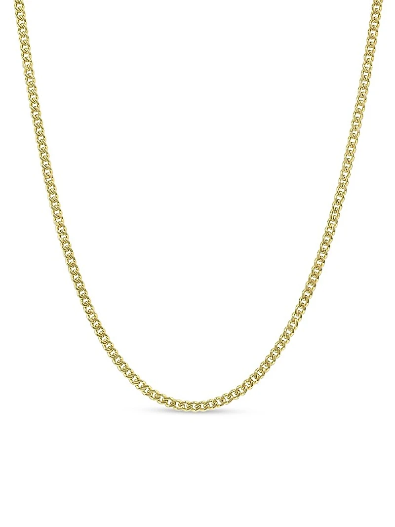 The Cuban Link Necklace Sterling Silver