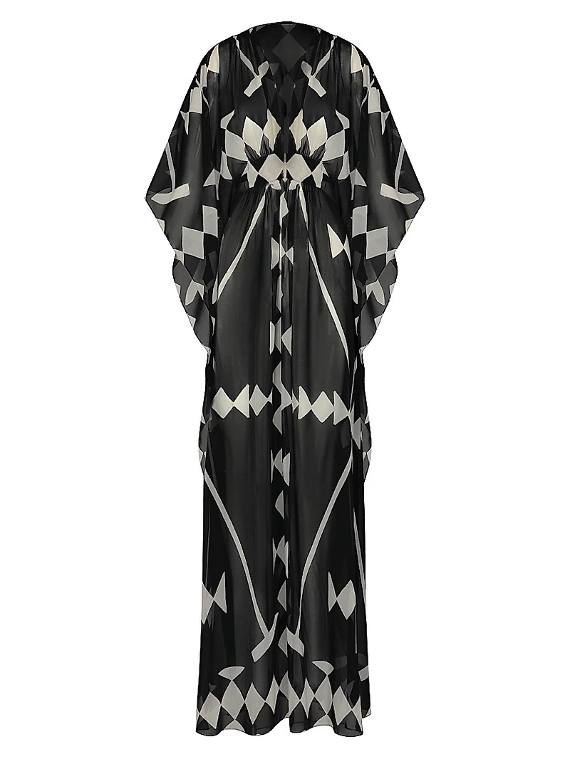 Secret Garden Cover-Up Maxi Dress