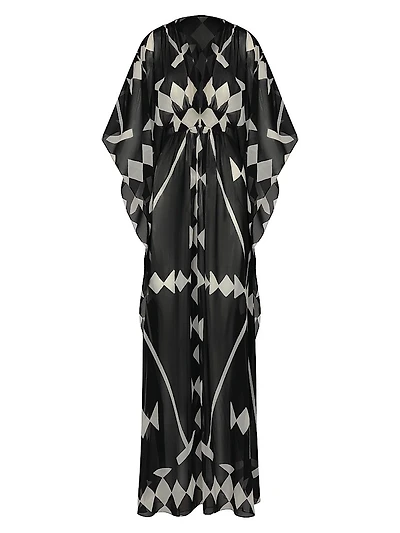 Secret Garden Cover-Up Maxi Dress