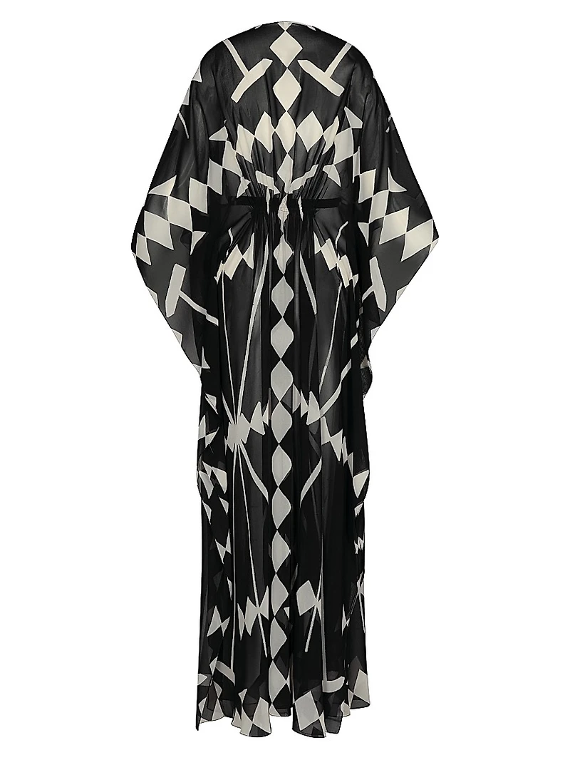 Secret Garden Cover-Up Maxi Dress