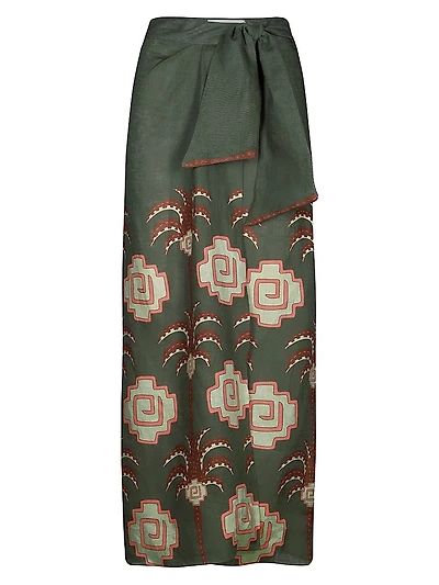 Amazon Echoes Wrap Skirt