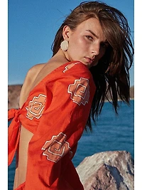 Underwater Sanctuary Ankle Dress