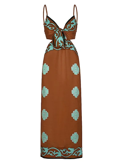 Los Siete Mares Ankle Dress