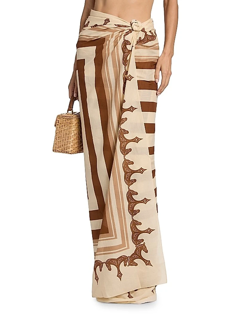 La Paz Infinity Palm Pareo