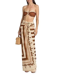 La Paz Infinity Palm Pareo