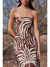 Alta Mar Strapless One-Piece Swimsuit