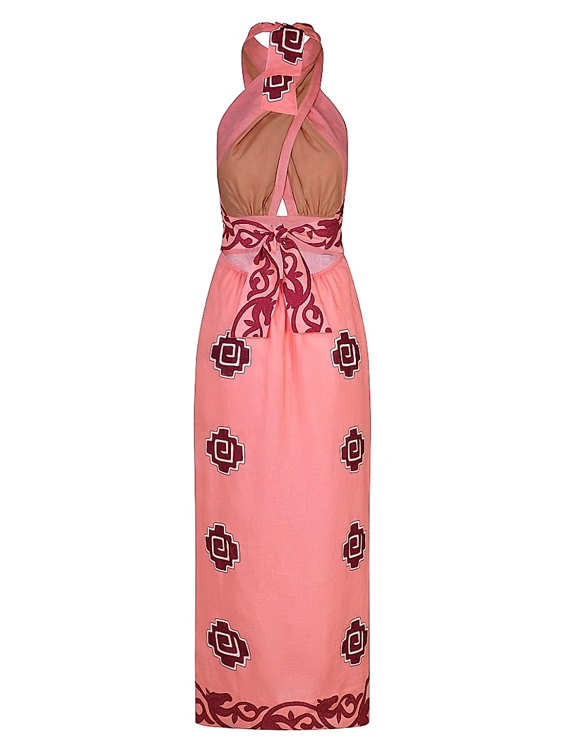 Energetic Patterns Ankle Dress