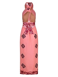 Energetic Patterns Ankle Dress