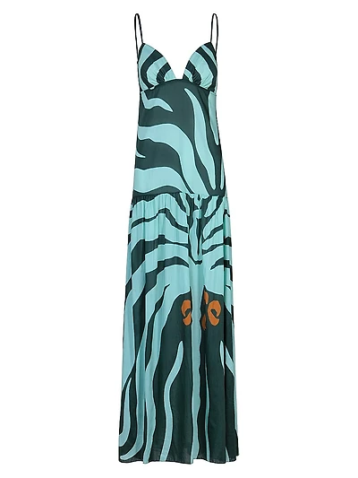 Zea Palm Maxi Dress