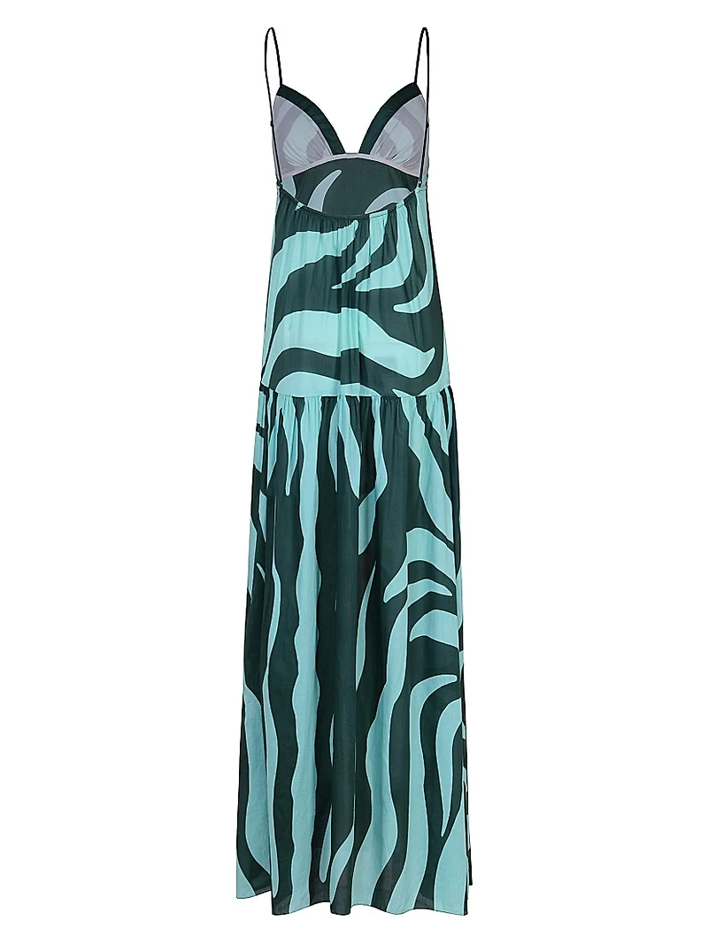 Zea Palm Maxi Dress