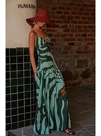 Zea Palm Maxi Dress