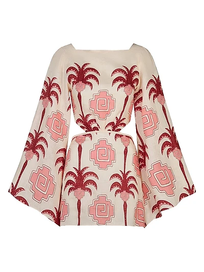 Wave After Minidress