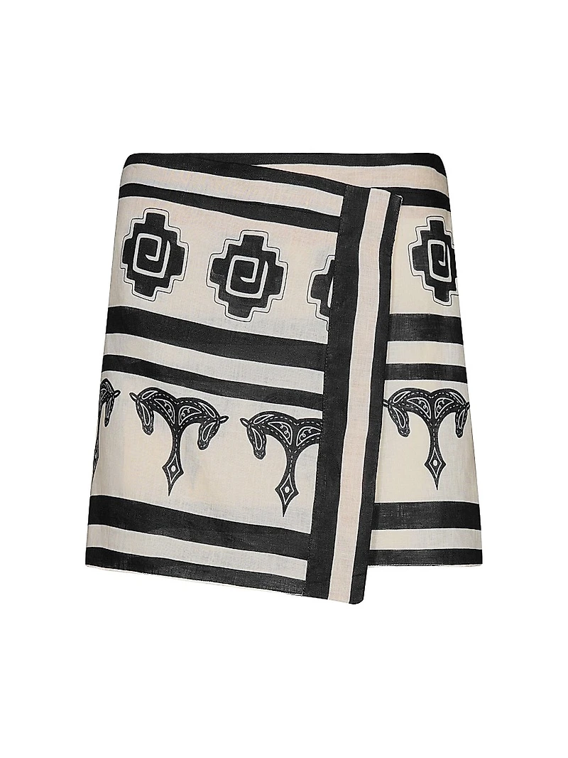 Roots Wrap Skirt