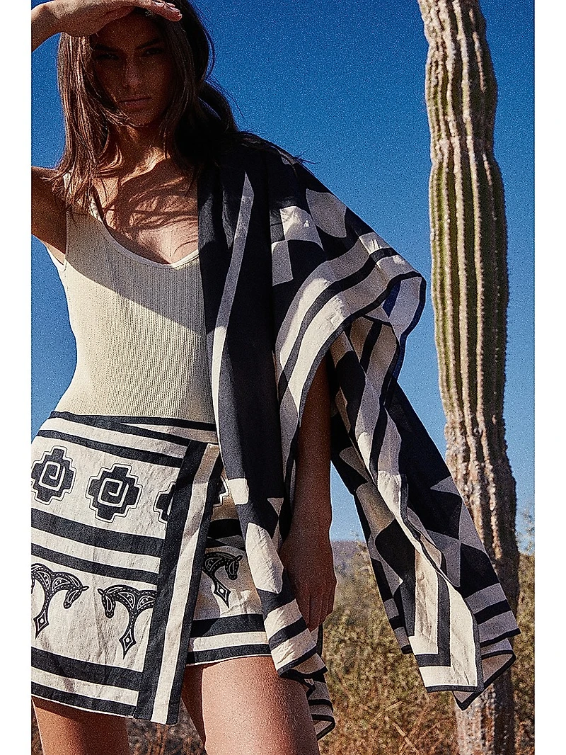 Roots Wrap Skirt
