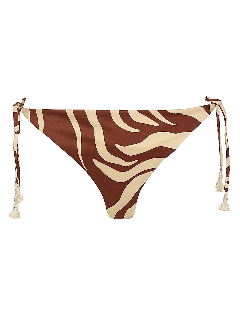 La Paz Summer Vacation Sacred Zebra Bikini Bottom