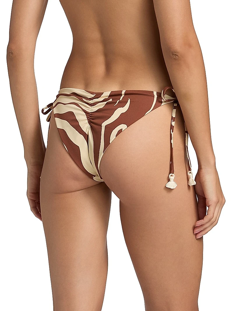 La Paz Summer Vacation Sacred Zebra Bikini Bottom