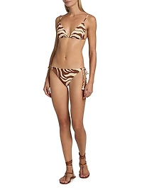 La Paz Summer Vacation Sacred Zebra Bikini Bottom