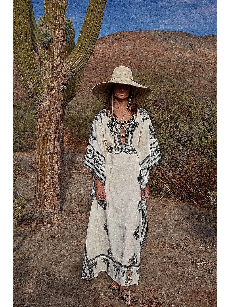 La Paz Boating Tunic Maxi Dress