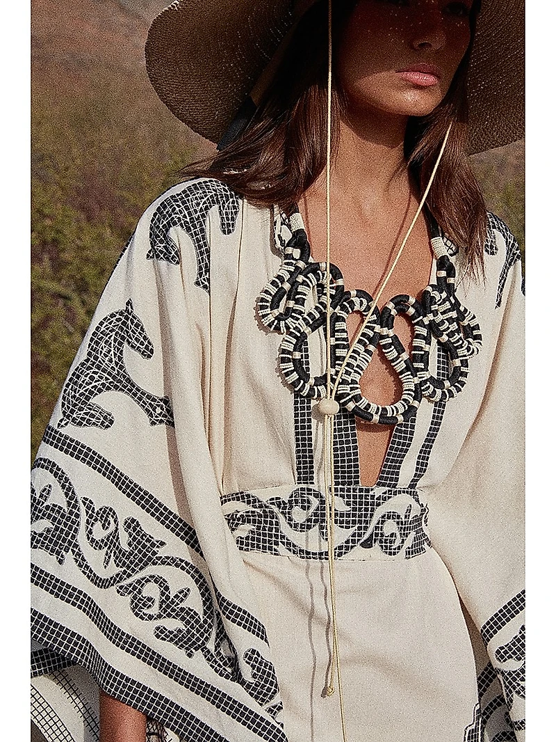 La Paz Boating Tunic Maxi Dress