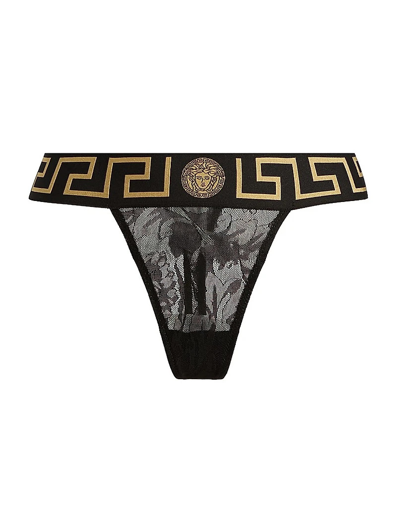 Perizoma Greca Jacquard Thong