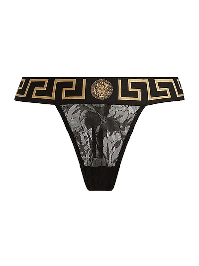Perizoma Greca Jacquard Thong