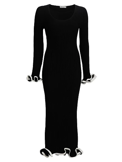 Solani Frill Body-Con Dress