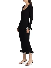 Solani Frill Body-Con Dress
