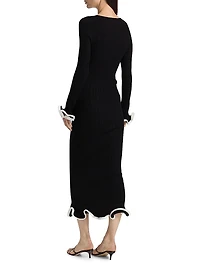 Solani Frill Body-Con Dress