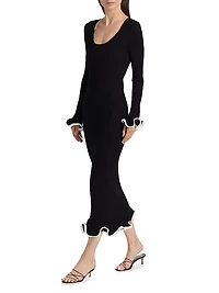 Solani Frill Body-Con Dress