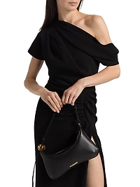 Kally Draped Column Gown