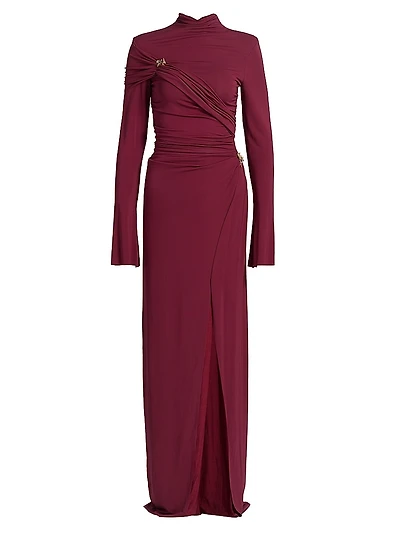 Izadora Draped Cocktail Dress