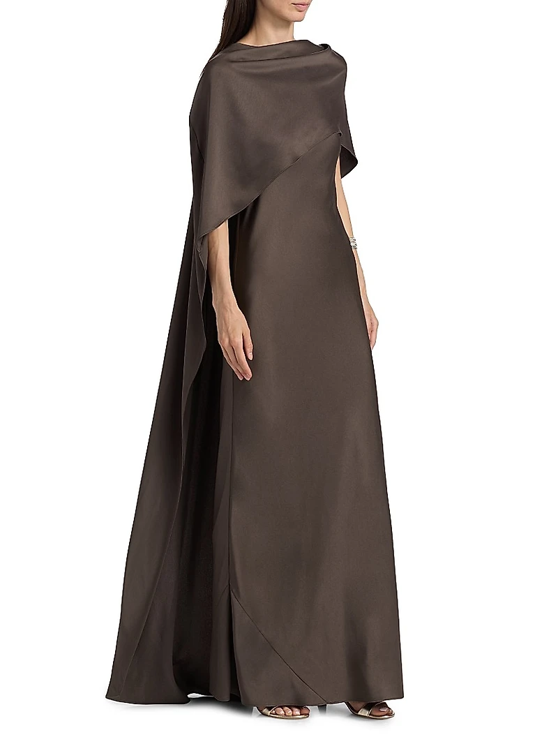 Izel Cape Gown