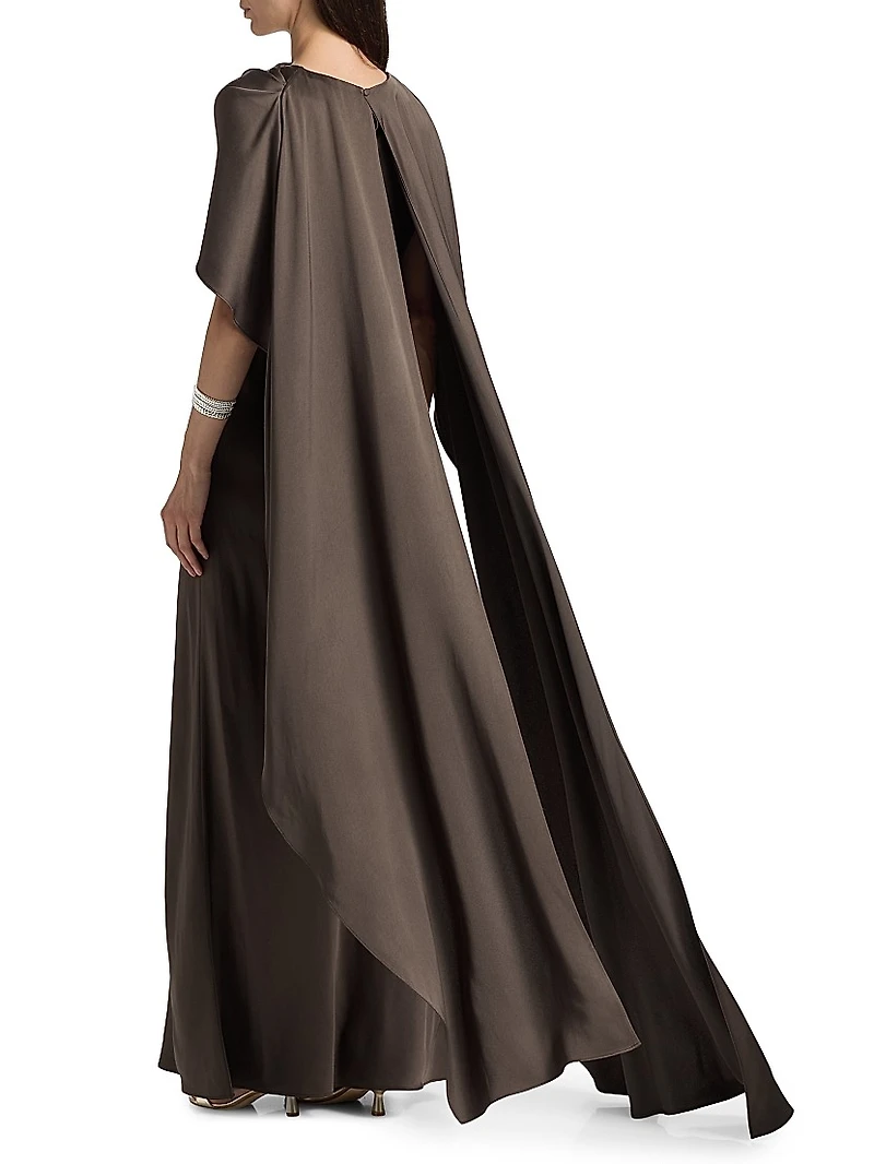 Izel Cape Gown