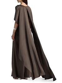 Izel Cape Gown