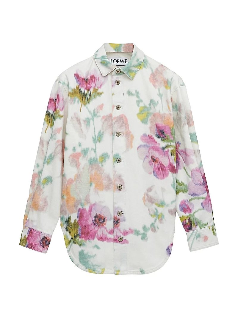 Floral Tapestry Overshirt
