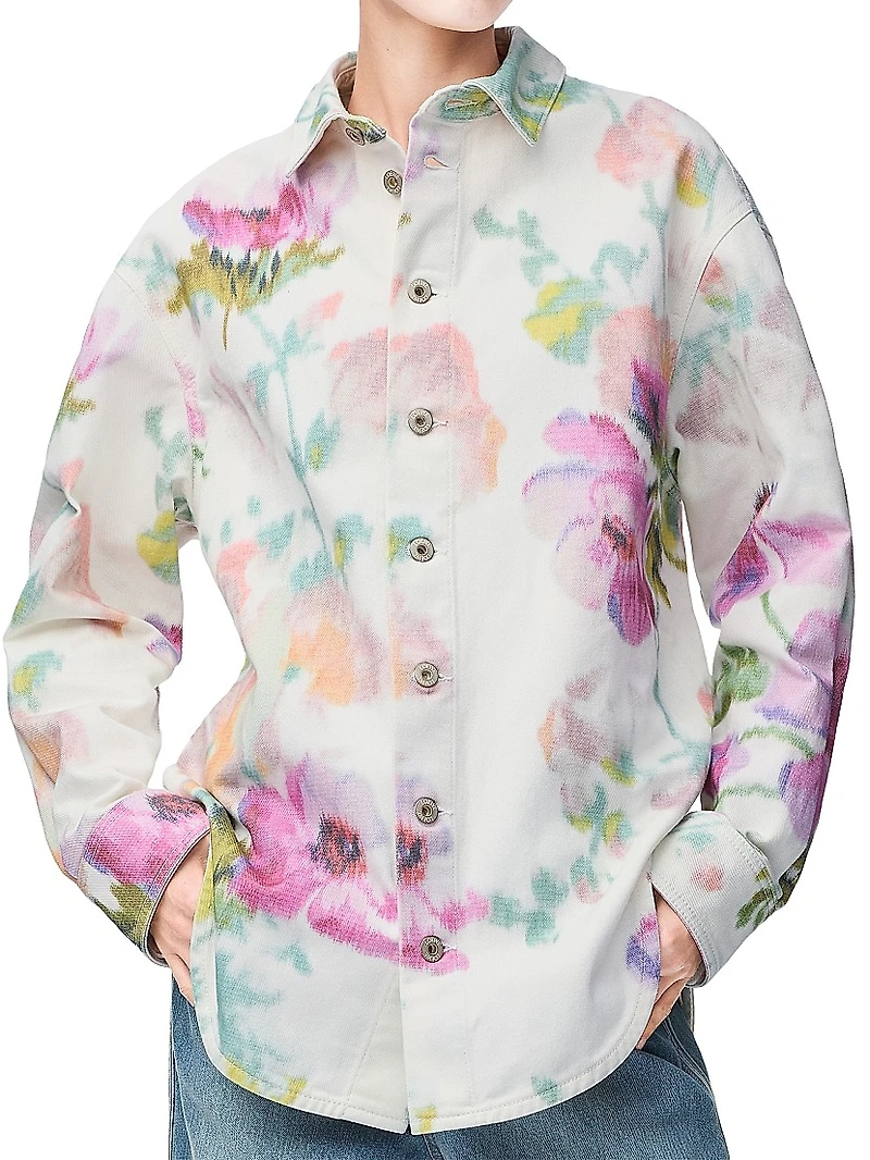Floral Tapestry Overshirt