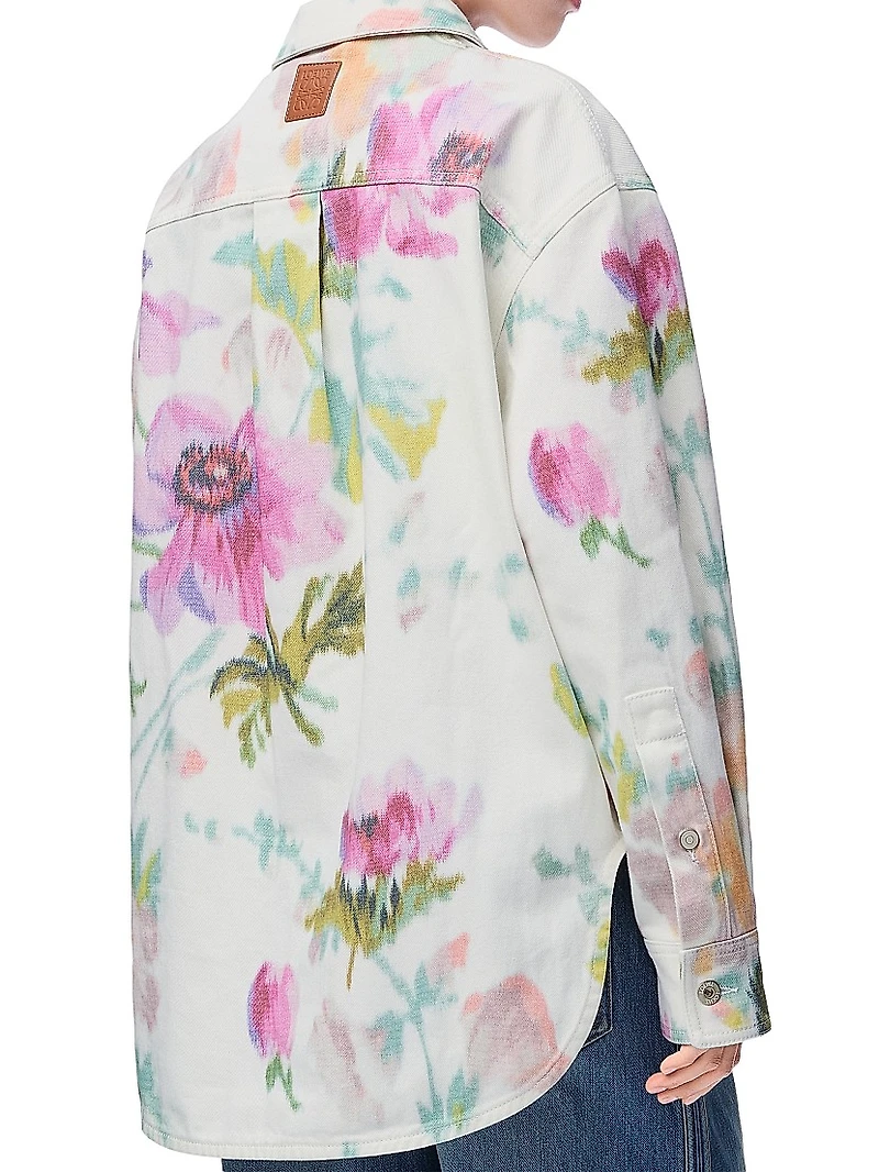 Floral Tapestry Overshirt