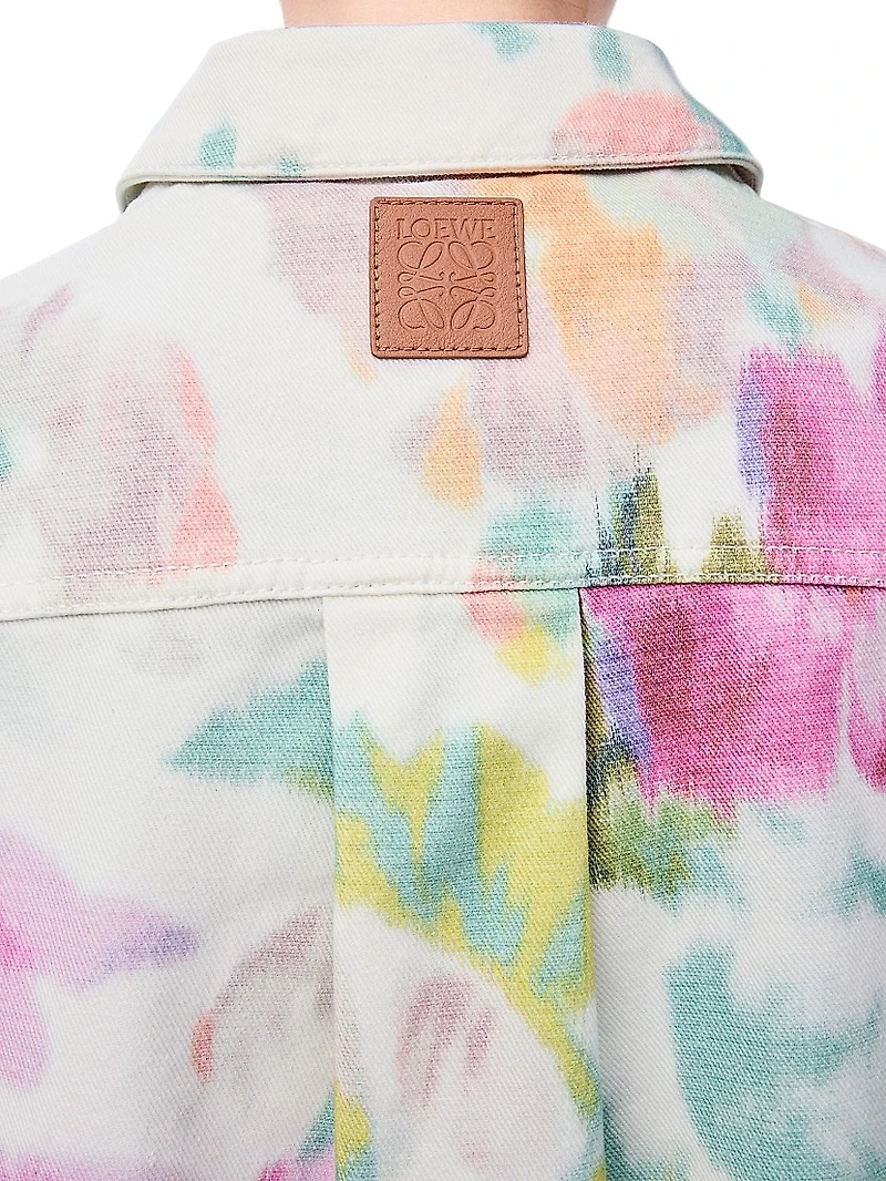 Floral Tapestry Overshirt