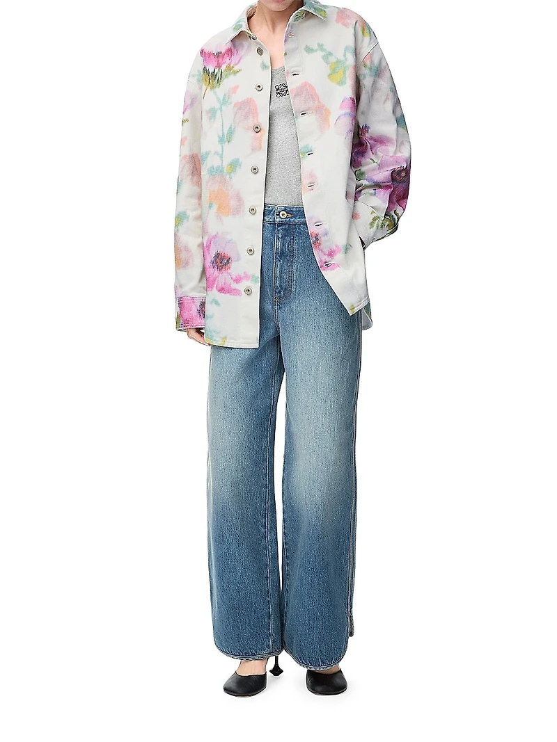 Floral Tapestry Overshirt