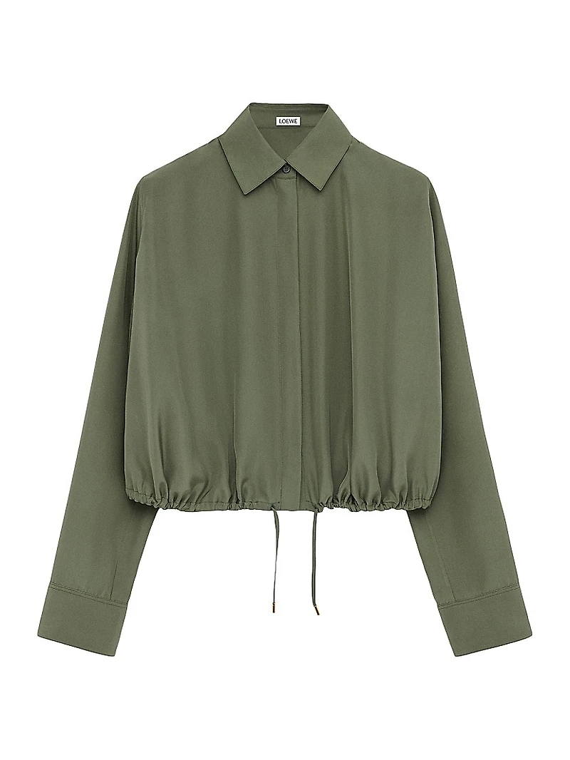 Balloon Silk Shirt