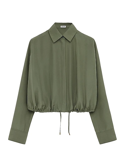 Balloon Silk Shirt