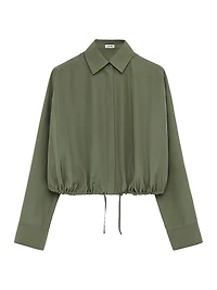 Balloon Silk Shirt