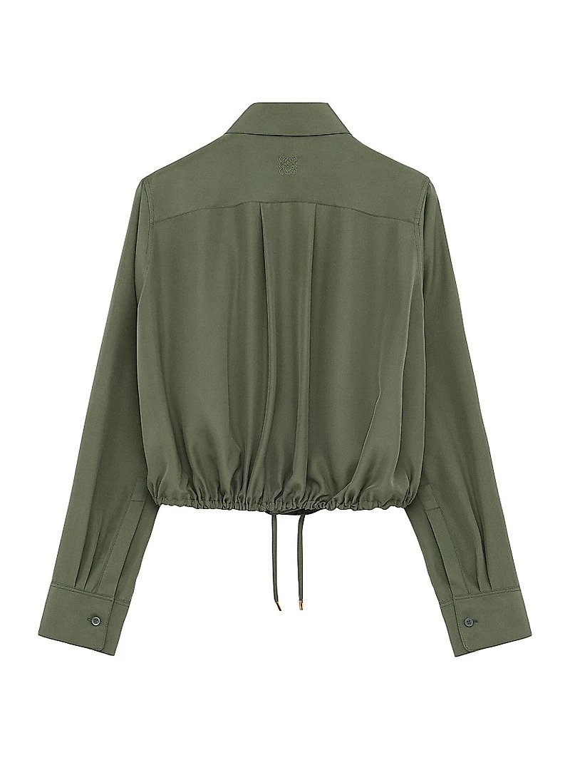 Balloon Silk Shirt