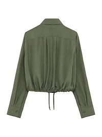 Balloon Silk Shirt