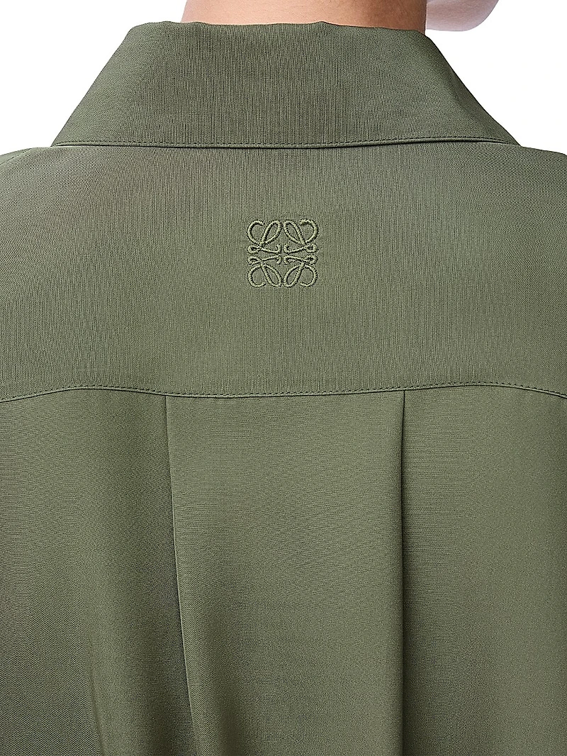 Balloon Silk Shirt