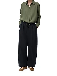 Balloon Silk Shirt