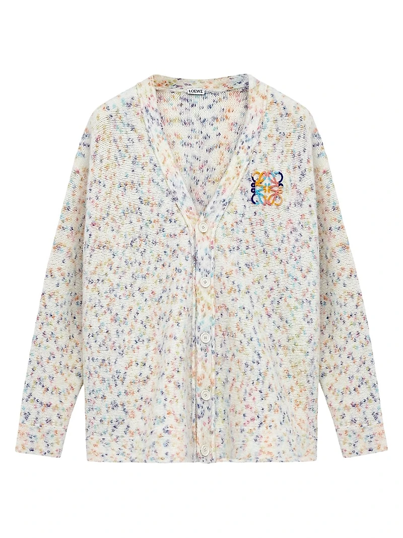 Trapeze Wool-Blend Cardigan