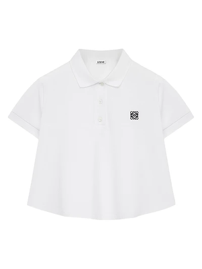 Trapeze Cotton-Blend Polo Shirt